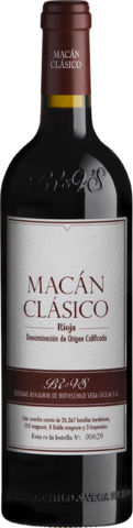 Vega Sicilia &amp; Rothschild Macan Clásico 2012 0,75 lt